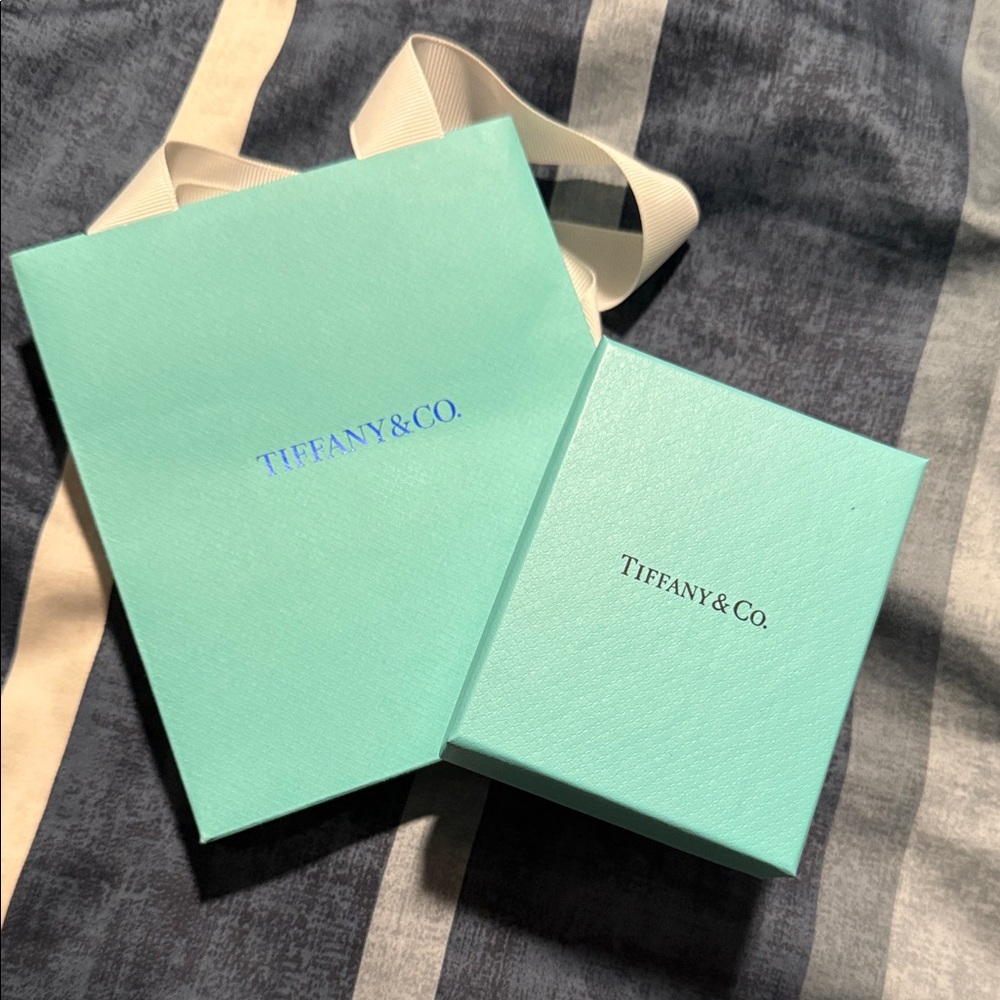 Tiffany & Co. Signature Blue Bag and Box